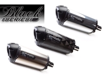 2011-2012 Yamaha FZ8 Two Brothers Racing - Black Series (M-2) Slip On Exhaust System