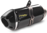 2015-2024 Kawasaki Versys 650 Two Brothers Racing Full Exhaust System - S1R - Carbon Fiber Canister (005-4460105-S1)