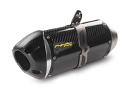 2009-2024 Kawasaki ZX6R Two Brothers Racing Slip On Exhaust System - S1R Carbon Fiber Canister (005-3860405-S1)