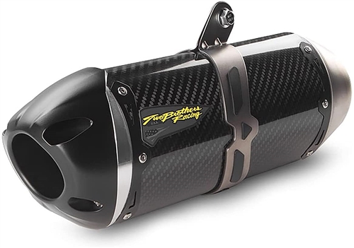 2011-2024 Suzuki GSXR600 / GSXR750 Two Brothers Racing Slip On Exhaust System - S1R Carbon Fiber Canister (005-4180405-S1)