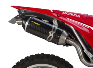 2017-2022 Honda CRF250L / Rally Two Brothers Racing Slip On Exhaust System - S1R Carbon Fiber Canister (005-4800405-S1)