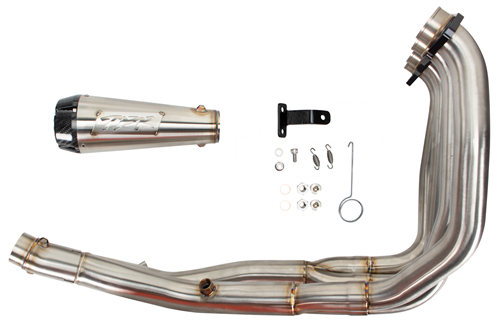 2008-2024 Suzuki Hayabusa Two Brothers Comp-S Full Exhaust System 4-2-1 with Carbon Fiber End Cap (005-5370199)