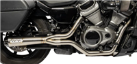 2022-2024 Harley Davidson Nightster Two Brothers Comp-S Full Exhaust System Stainless Steel - Brushed (005-5440199)