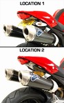 2008-2012 Ducati Monster 696 Competition Werkes Fender Eliminator TRICK KIT (1DMON2)