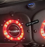 Bazooka G3 36" Party Bar - Bluetooth Audio Speakers - Color LED Lights with Remote (BPB36-G3)