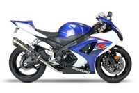 2007-2008 Suzuki GSXR1000 Two Brothers Racing Bolt (Flange) On Exhaust System Standard Gold Series - Dual Canister