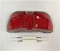 Clear Alternatives 2006-2015 Yamaha FZ1 Red Tail Light with Integrated Signals (CTL-0101-IT-R)