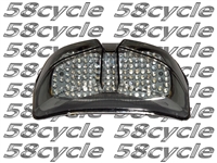 Clear Alternatives 2006-2015 Yamaha FZ1 Smoke Tail Light with Integrated Signals (CTL-0101-IT-S)