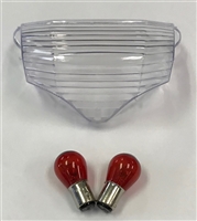 Clear Alternatives 2004-2009 Yamaha FZ6 Clear Tail Light Lens Cover (CTL-0077-1)