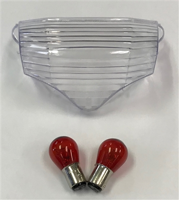 Clear Alternatives 2004-2009 Yamaha FZ6 Clear Tail Light Lens Cover (CTL-0077-1)