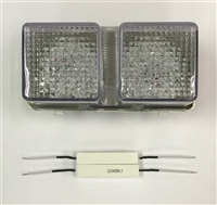 Clear Alternatives 2000-2006 Honda RC51 Clear LED Rear Brake Tail Light with Integrated Signals (CTL-0032-IT)