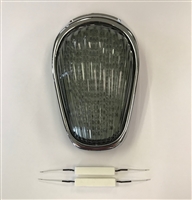 Clear Alternatives 2004-2010 Kawasaki Vulcan 2000 / VN 2000 Smoke LED Tail Light with Integrated Signals