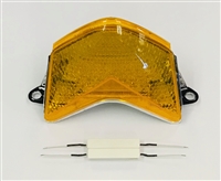 2005-2006 Kawasaki ZX6RR / ZX6R 636 Clear Alternatives Solar Yellow Tail Light with Integrated Signals (CTL-0080-IT-SY)