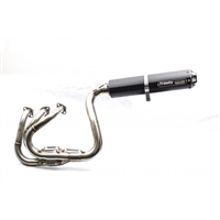 2016-2026 Yamaha YXZ1000R Trinity Racing Stage 5 Full System Exhaust - Black Mufflers (TR-4155F-BK)
