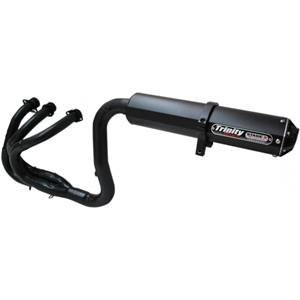 2016-2024 Yamaha YXZ1000R Trinity Racing Stage 5 Full Exhaust System - Cerakote Black (TR-4155F-CB)