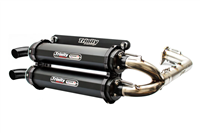2020-2026 Polaris RZR Pro XP / Turbo R Trinity Racing Stage 5 Dual Full System Exhaust - Cerakote Black (TR-4174D-C2)
