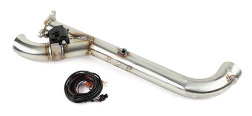 2016-2021 Polaris RZR XP Turbo Trinity Racing Exhaust Side Piece Header Pipe with Electronic Cut Out (TR-4178HP)