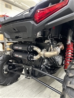 2024-2026 Polaris RZR XP1000 Trinity Racing Stage 5 Dual Slip On Exhaust System - Cerakote Black (TR-4186S-C2)