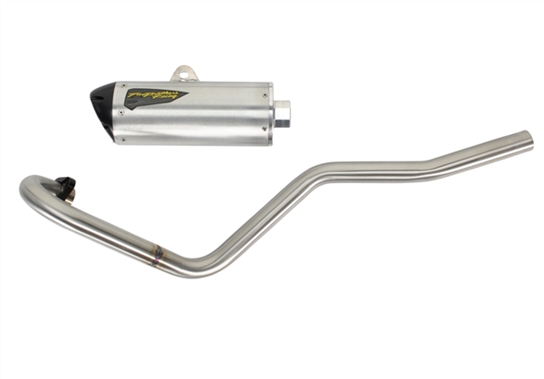 2002-2014 Kawasaki KLX110 Two Brothers Racing Full Exhaust System Standard Gold Series