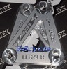 2004-2006 Yamaha R1 Vortex Racing Billet Aluminum Lowering Links -  Triangles