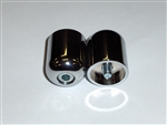 Vortex Bar End Chrome, Kawasaki Bar End - Chrome (BE408C)