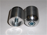 Vortex Bar End Silver, Kawasaki Bar End - Silver (BE408S)