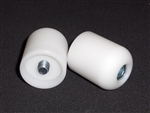 Vortex Bar End White, Kawasaki Bar End - White (BE408W)
