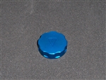 Vortex Round Reservoir Cap - Blue, 1.565 x 0.448 (CA117B)