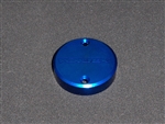 Vortex Round Reservoir Cap - Blue, 2.225 x 0.625 (CA220B)