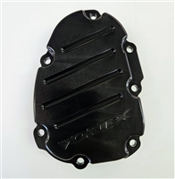 2006-2016 Yamaha R6 Vortex Billet Aluminum Small Right Side Case Cover - Black (CS641AK)