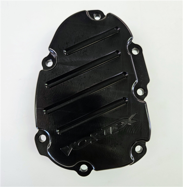 2006-2016 Yamaha R6 Vortex Billet Aluminum Small Right Side Case Cover - Black (CS641AK)