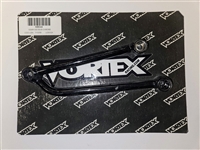 Vortex Muffler Exhaust Hanger / Bracket - Black - for Suzuki Hayabusa GSXR1300 1999-2007 (MB544)