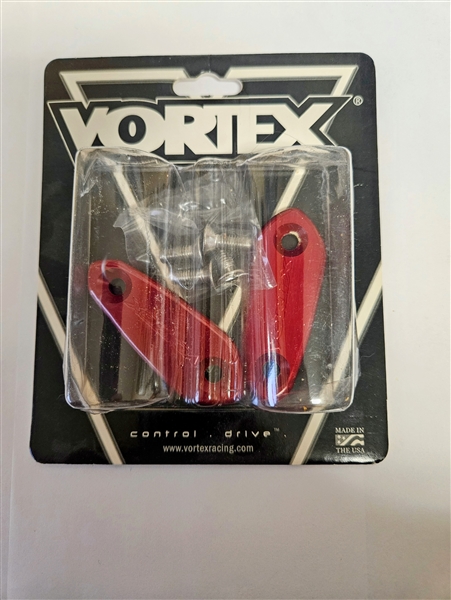 Red - Kawasaki Vortex Racing Mirror Block Off Caps/ Plates Kawasaki Ninja 2009-2012 ZX6R / 2021-2022 ZX6R - (MC423R)
