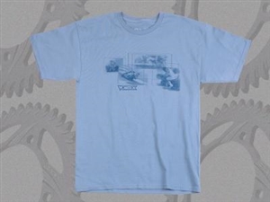 Vortex Racing T-Shirt -  The Gang - Slate Blue XL/X-Large  (SS35XL)