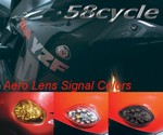 2006-2007 Honda CBR1000RR Aero Lens Flush Mount LED Front Signal Lights