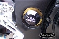 2003-2004 Suzuki GSXR1000 Limited Edition Frame Caps with Engraved Logo