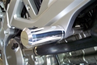 2003-2009 Suzuki SV650S Polished Frame Sliders with Caps