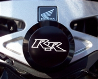 2008-2011 Honda CBR1000RR Black Limited Edition Triple Tree Cap with Engraved RR Logo