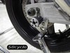 2007-2008 Kawasaki ZX6R Carbon Fiber Inlay Swingarm Sliders