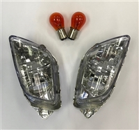 Clear Alternatives 1997-2003 Honda CBR1100XX Clear Front Turn Signals (CTS-0025)