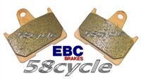 2005-2006 Ducati Multistrada 620 EBC HH Sintered Rear Brake Pads