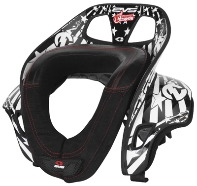 EVS RC Evolution Race Collar / Neck Brace - Nitro Circus Black