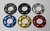 Colored 6-Hole Frame Slider Caps