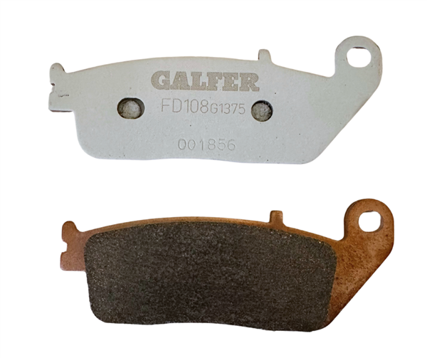 1995-1999 Suzuki GSF 600 Bandit Galfer / GBrakes GOLD Sintered Front Brake Pads - FD108G1375 GOLD