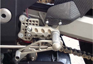 2001-2006 Honda CBR600 F4i Fully Adjustable Gilles Racing RearSets - Not Reverse Shift