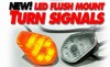2001-2003 Suzuki GSXR600 Flush Mount LED Front Signal Lights - Clear