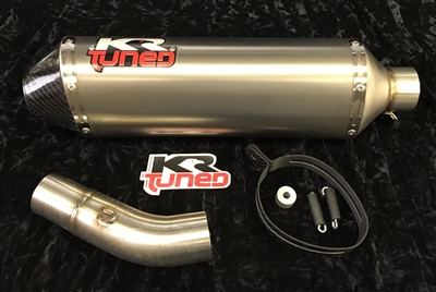 2008-2009 Kawasaki Ninja ZX10R KR Tuned SLIP On Exhaust System (50801-2299)