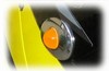 2004-2005 Honda CBR1000RR Gregg's Customs Flush Mount Front LED Signal Lights - Amber Lens - BLOWOUT