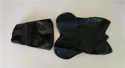 (Color: 2006 R1 Black/Carbon Texture) 2004-2006 Yamaha R1 Seat Covers