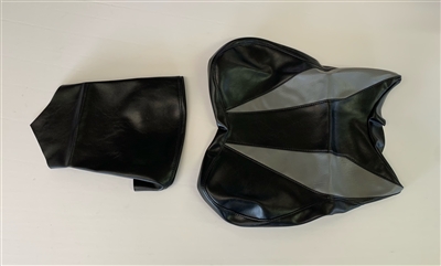 (Color: 2006 Black/Silver) 2006-2007 Yamaha R6 Seat Covers